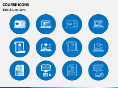 Course Icons PPT Slide 2