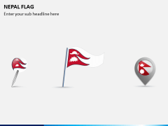 Nepal Flag PPT Slide 1