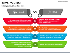 Impact Vs Effect Powerpoint And Google Slides Template - Ppt Slides