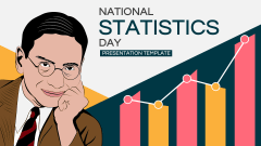 National Statistics Day PPT Slide 1