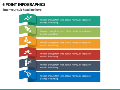 6 Point Infographics PPT Slide 2