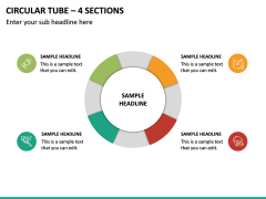 Circular Tube – 4 Sections PPT Slide 2