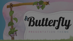 Butterfly Presentation Animated Presentation - SketchBubble