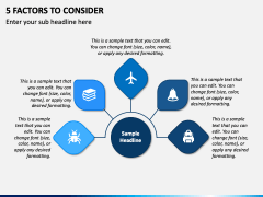 5 Factors to Consider PPT Slide 1