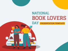 National Book Lovers Day PPT Slide 1
