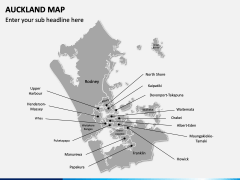 Auckland Map PPT Slide 2