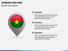 Burkina Faso Map PPT Slide 7
