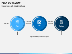 Plan Do Review PPT Slide 6