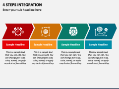 4 Steps Integration PowerPoint Presentation Slides - PPT Template