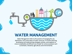 Water Management PowerPoint Template and Google Slides Theme