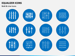 Equalizer Icons PPT Slide 2