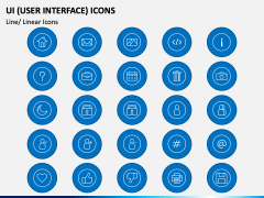 UI (User Interface) Icons PPT Slide 13