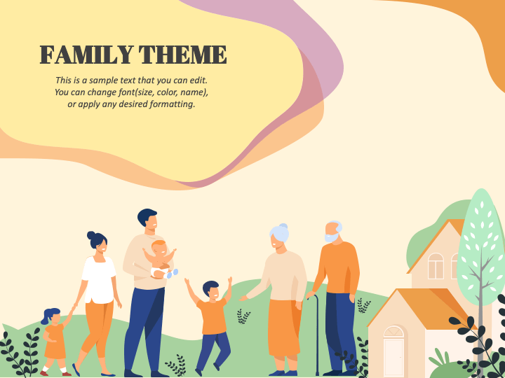 Family Theme PPT Slide 1