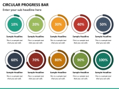 Circular Progress Bar for PowerPoint and Google Slides - PPT Slides