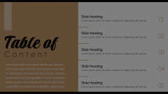 Table of Contents Slides Animated Presentation - SketchBubble