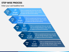 Step Wise Process PPT Slide 6