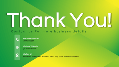Green Yellow Presentation Theme PPT Slide 12