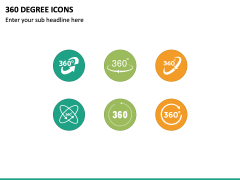 360 Degree Icons PPT Slide 2