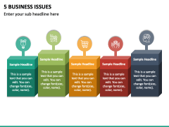 5 Business Issues PPT Slide 2