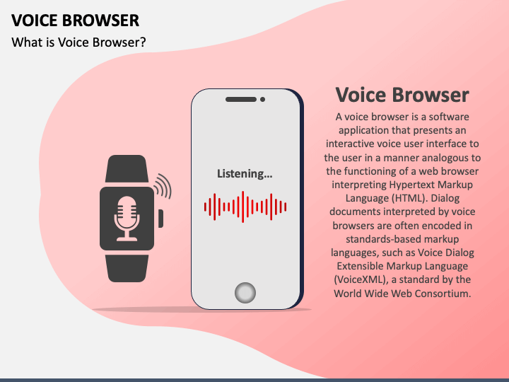 Voice Browser PPT Slide 1