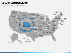 Colorado Map PPT Slide 4
