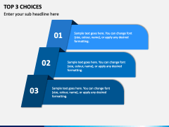 Top 3 Choices PPT Slide 1
