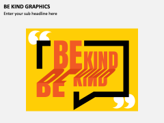 Be Kind Graphics PPT Slide 2