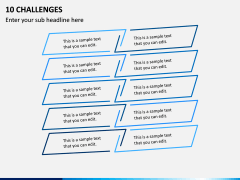 10 Challenges PPT Slide 1