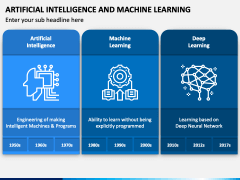 AI And Machine Learning PPT Slide 1