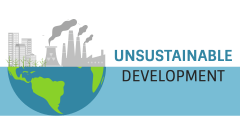 Unsustainable Development PPT Slide 1