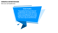 Versatile Definition Box PPT Slide 1