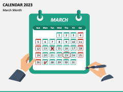 Calendar 2023 Type 1 PPT Slide 3