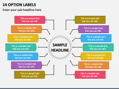 14 Option Labels PPT Slide 1