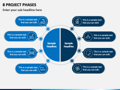 8 Project Phases PowerPoint Presentation Slides - PPT Template