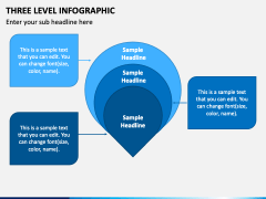 Three Level Infographic PPT Slide 1