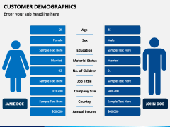 Customer Demographics PPT Slide 1