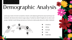 Creative Floral Theme PPT Slide 10