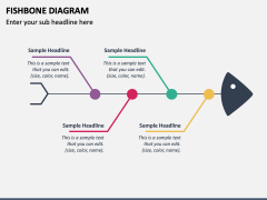 Animated Fishbone Diagram PowerPoint Template and Google Slides Theme