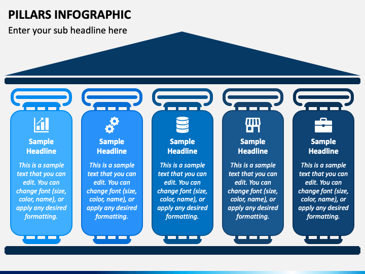 Free Pillar Slides For PowerPoint And Google Slides