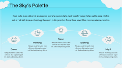 Sky Frame Background Theme PPT Slide 3
