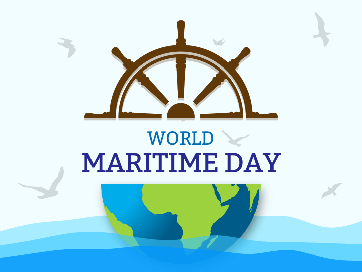 Free - World Maritime Day PowerPoint Template and Google Slides Theme
