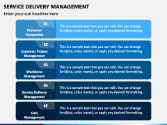 Service Delivery Management Powerpoint Template - Ppt Slides | Sketchbubble