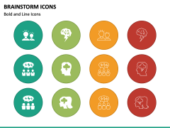 Brainstorm Icons PPT Slide 2