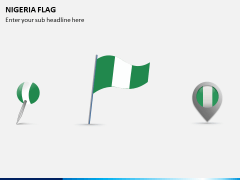 Nigeria Flag PPT Slide 1