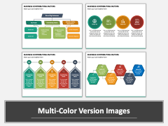 Business Contributing Factors PPT Multicolor Combined