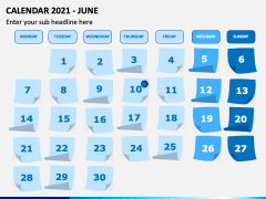 Calendar 2021 PPT Slide 6
