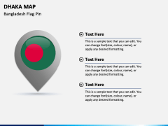 Dhaka Map PPT Slide 5