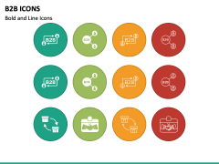 B2b Icons PPT Slide 2