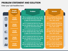 Problem Statement And Solution Powerpoint And Google Slides Template 