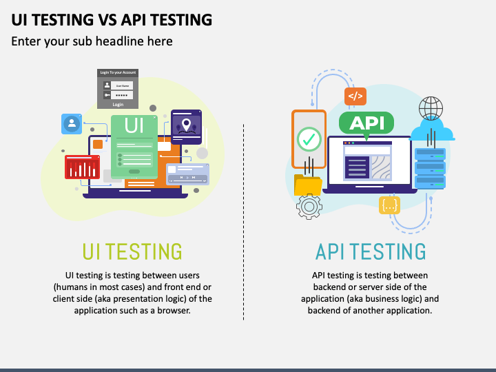 UI Testing Vs API Testing PPT Slide 1